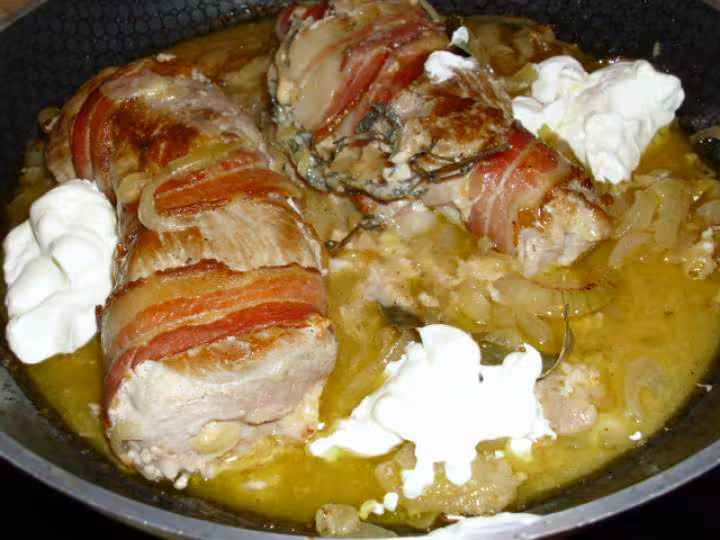 Filet mignon au maroilles et poitrine fumee 9