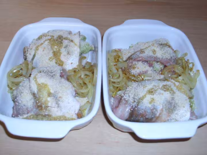 Filets de rougets sur un lit de julienne