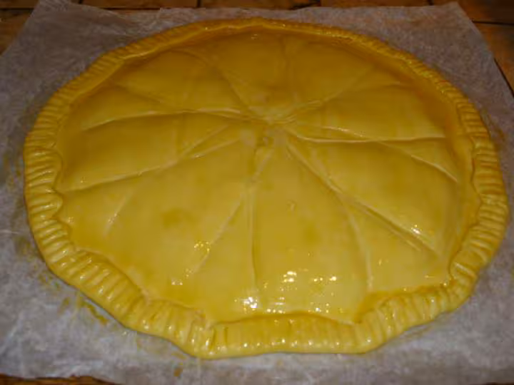 Galette des rois a la frangipane
