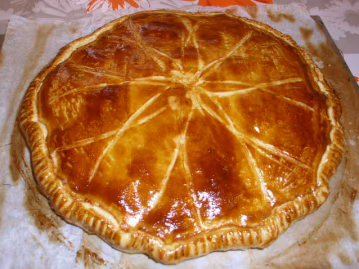 Galette des rois a la frangipane