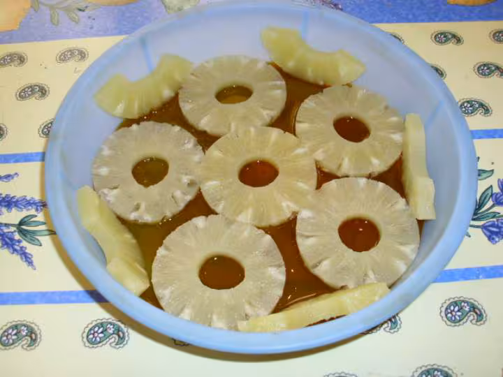 Gateau a l ananas retoune 1