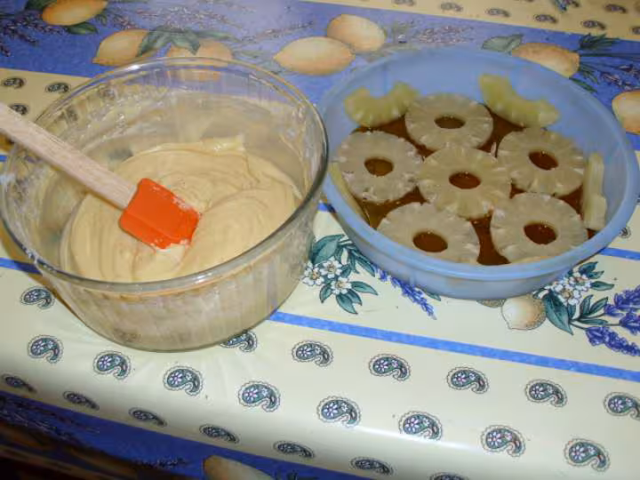 Gateau a l ananas retourne 2