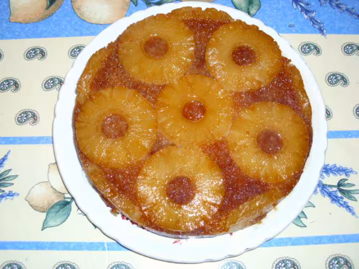 Gateau a l ananas retourne 6