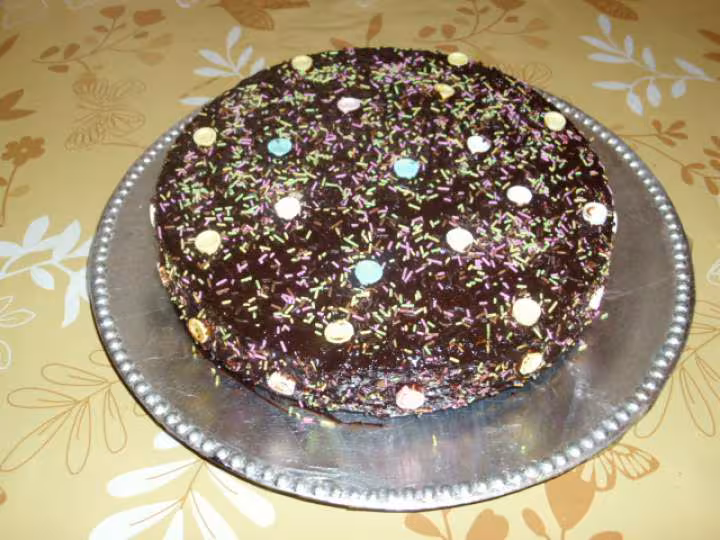Gateau au chocolat et a la creme chantilly 2