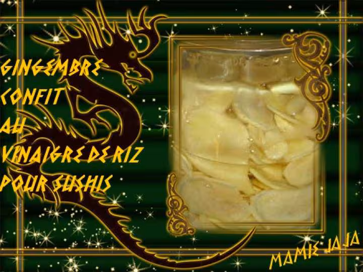 Gingembre confit