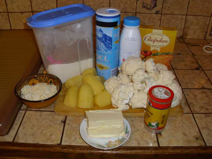 Gratin de choux fleur 1