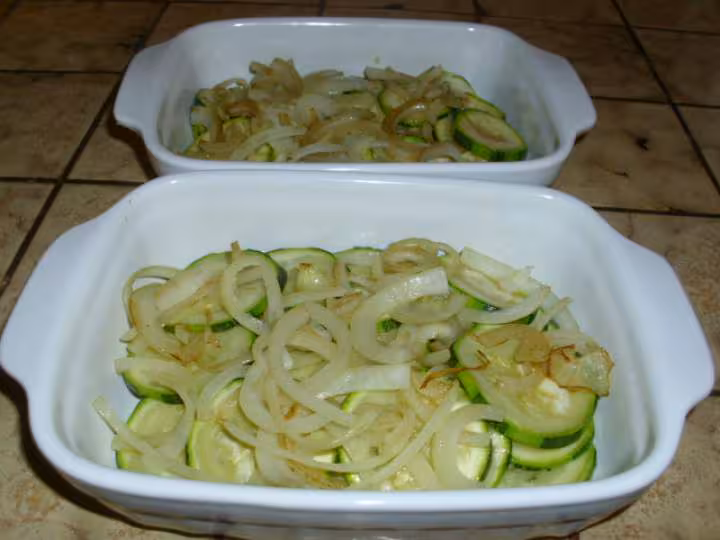 Gratin de courgettes au chevre