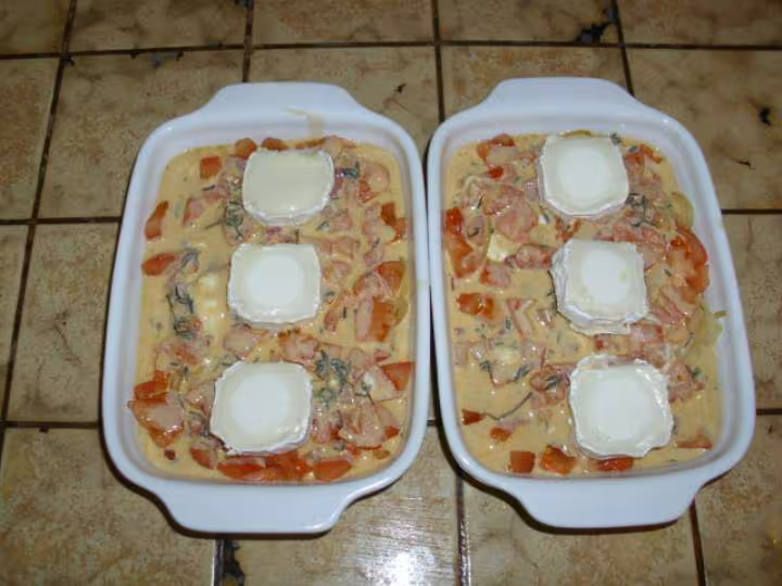 Gratin de courgettes au chevre