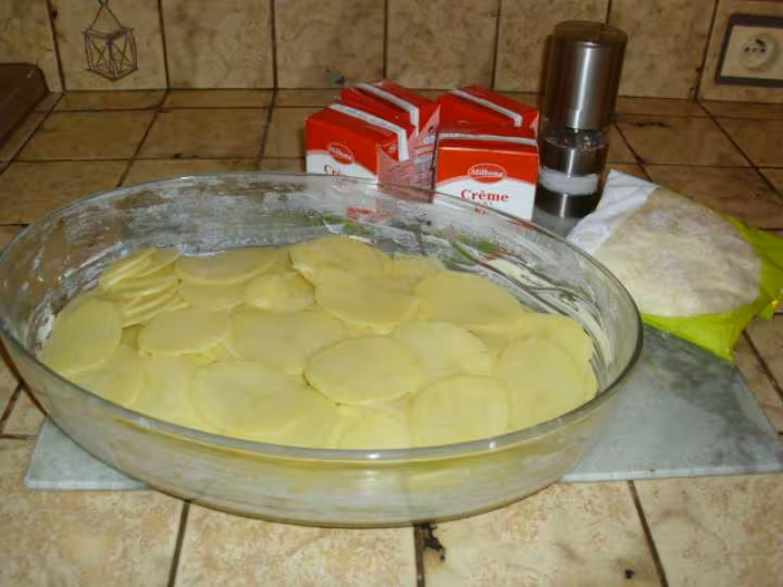 Gratin de pdt et de carottes