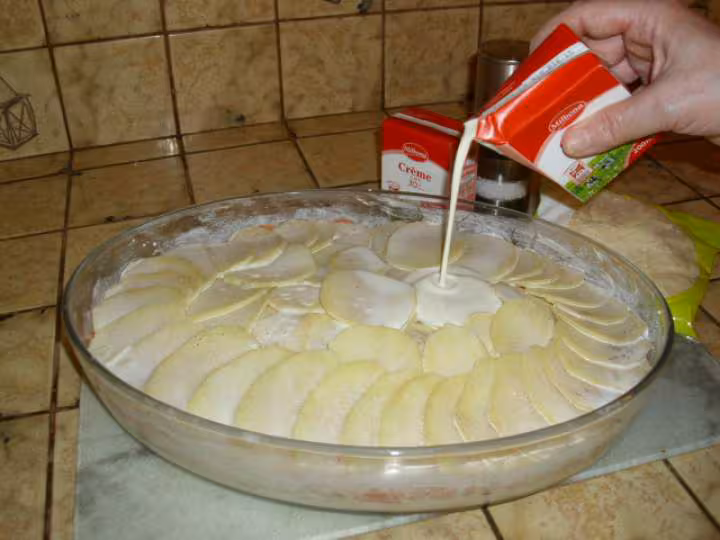Gratin de pdt et de carottes
