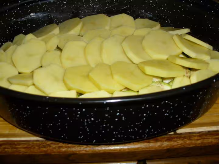 Gratin de pdt et de courgettes 3