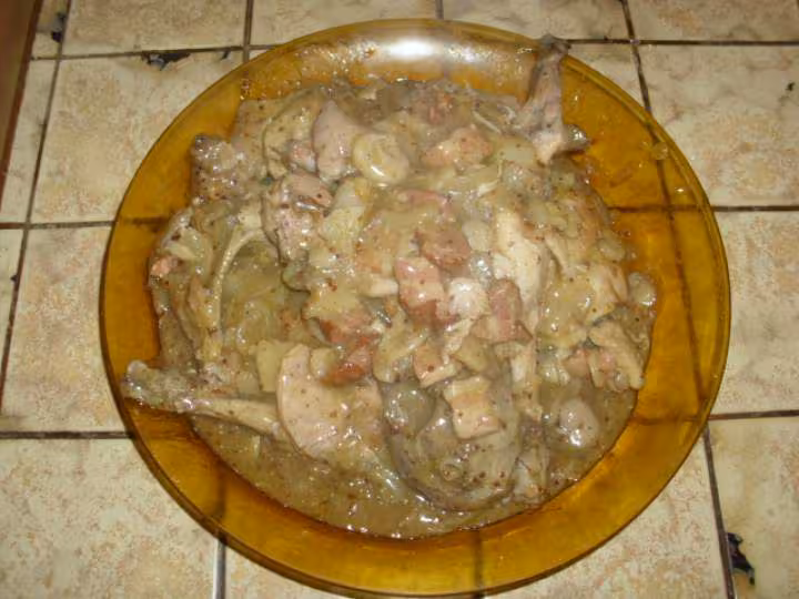 Lapin a la moutarde ancienne 9