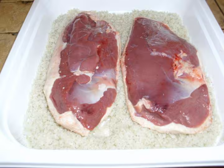 Magrets de canard seches