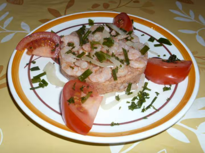 Medaillons de saumon et de crevettes 5