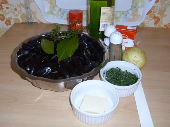 Moules au vin blanc