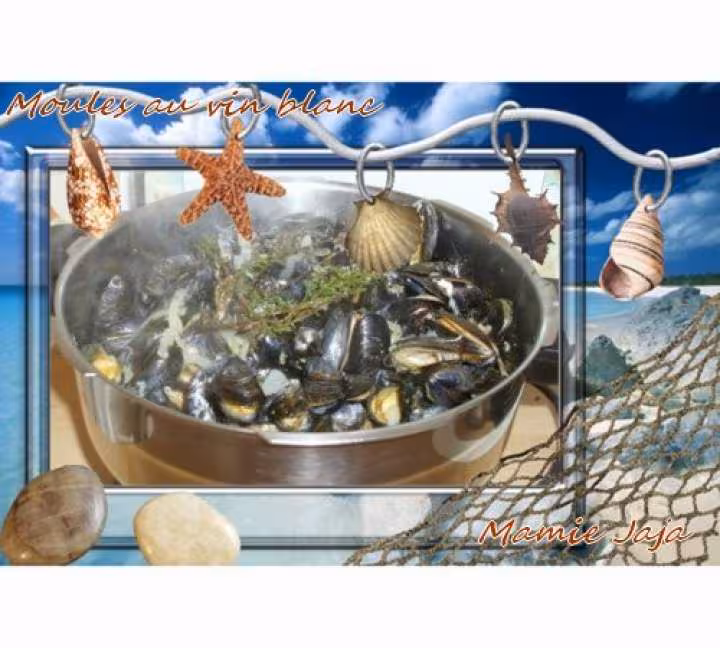 Moules au vin blanc