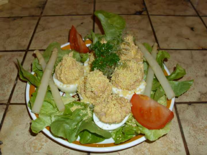 Oeufs mimosa