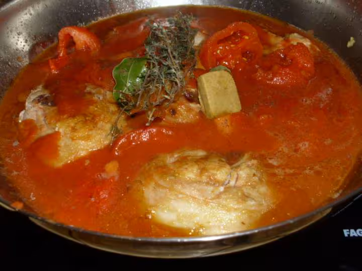 Osso bucco de dinde a la tomate