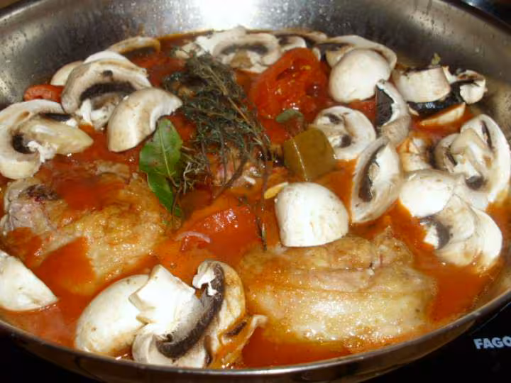 Osso bucco de dinde a la tomate