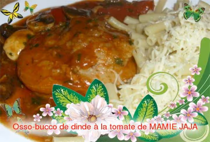Osso bucco de dinde a la tomate