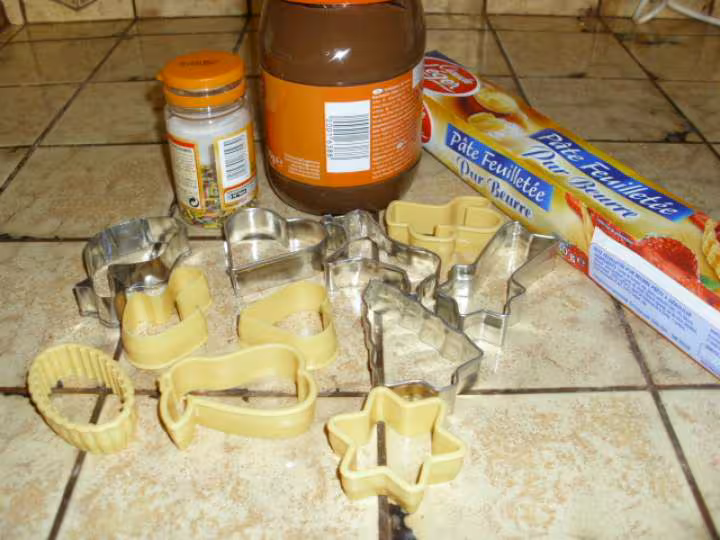 Petits feuilletes au nutella