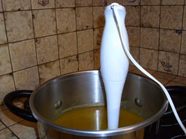 Potage de courgettes navets carottes et poireau 4