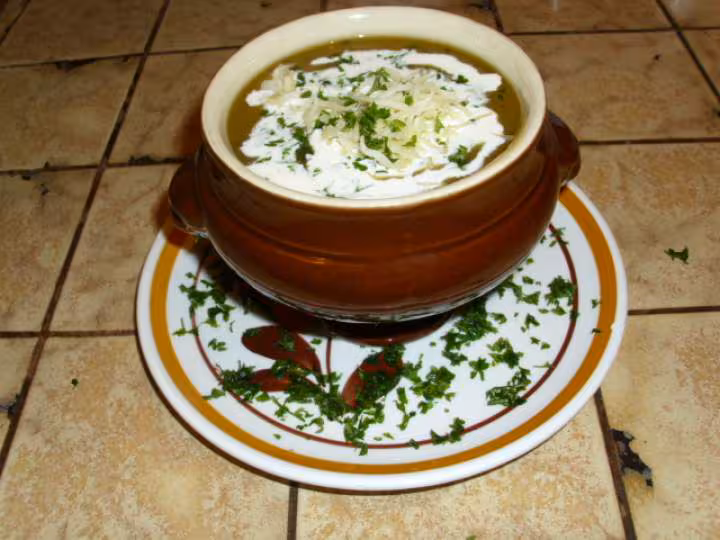 Potage de courgettes navets carottes et poireaux 5