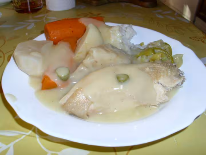 Poule au riz et aux legumes 4