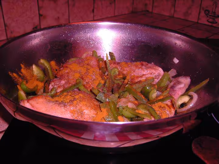 Poulet au curry 2