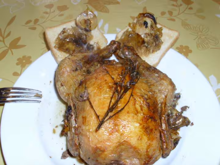 Poulet aux gousses d ail blanc 6