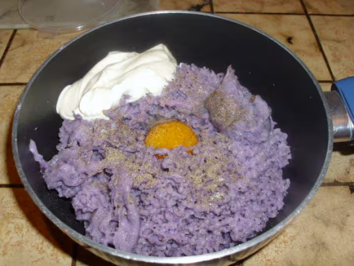 Puree aux 3 couleurs
