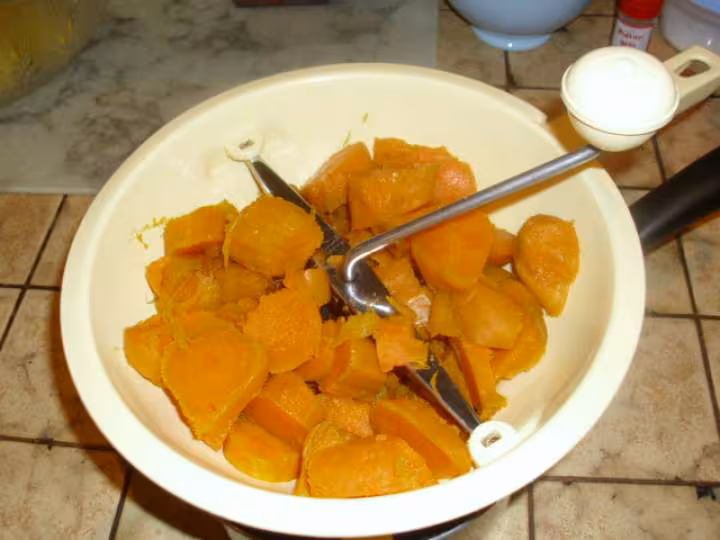 Puree aux 3 couleurs