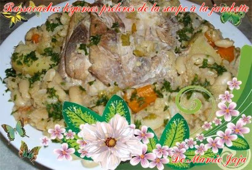 Rassacache legumes preleves de la soupe a la jambette une recette de ch ti