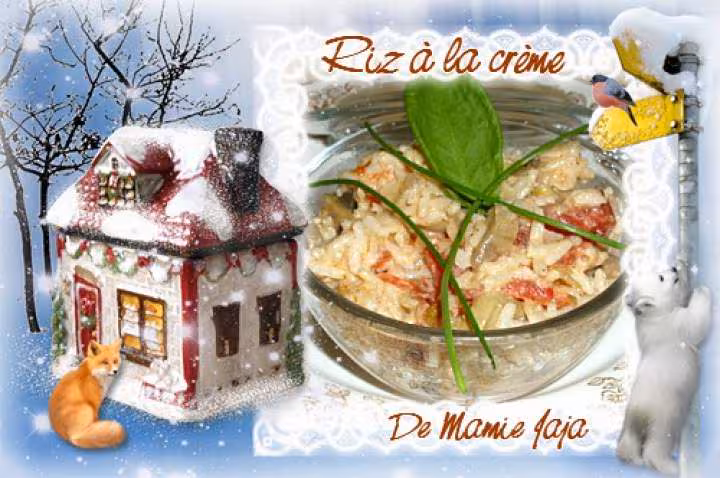 Riz a la creme