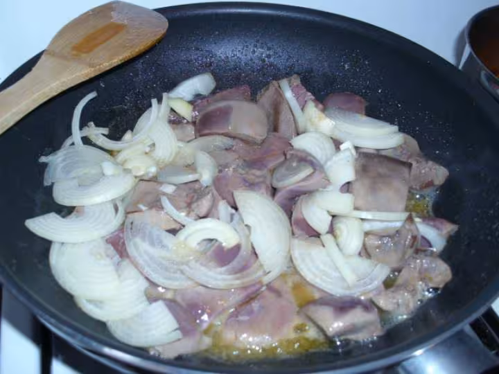 Rognons de porc aux carottes et lardons