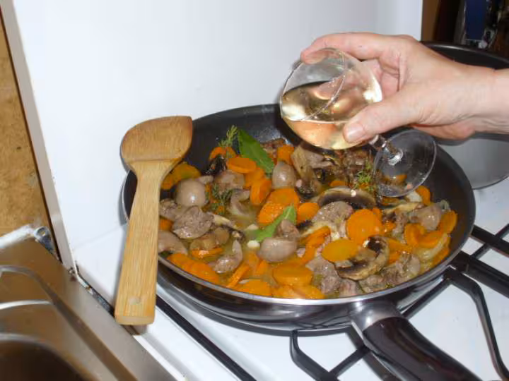 Rognons de porc aux carottes et lardons