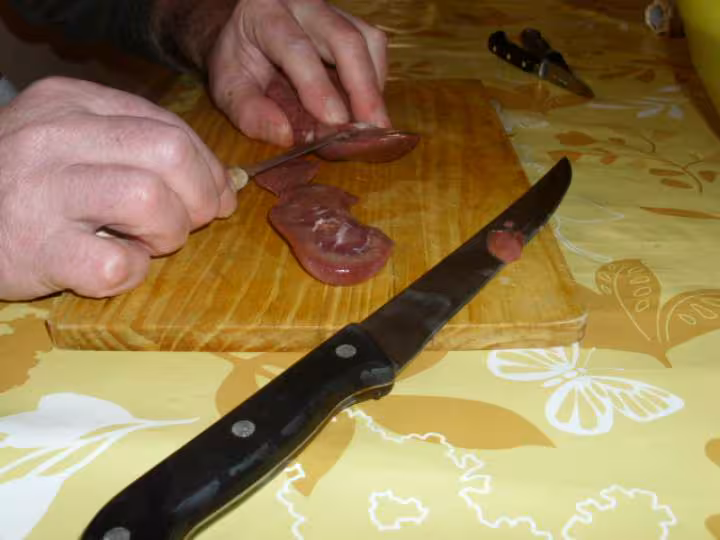 Rognons de porc cuisines au vin rouge 2