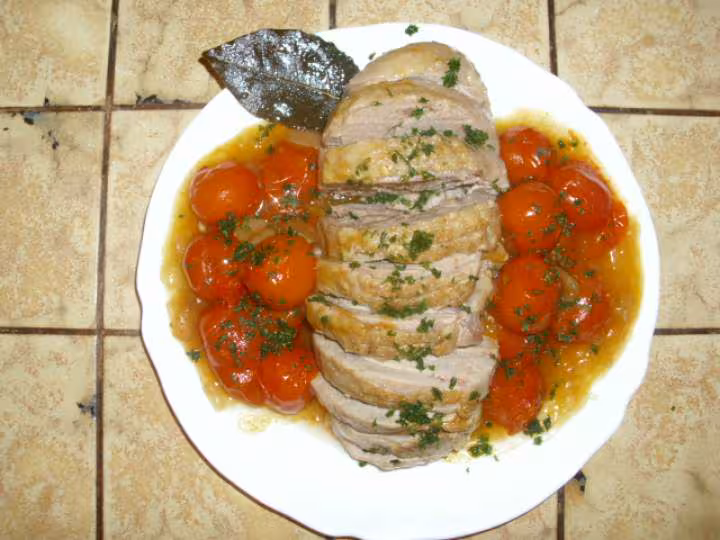Roti de dindonneau aux tomates cerise 6