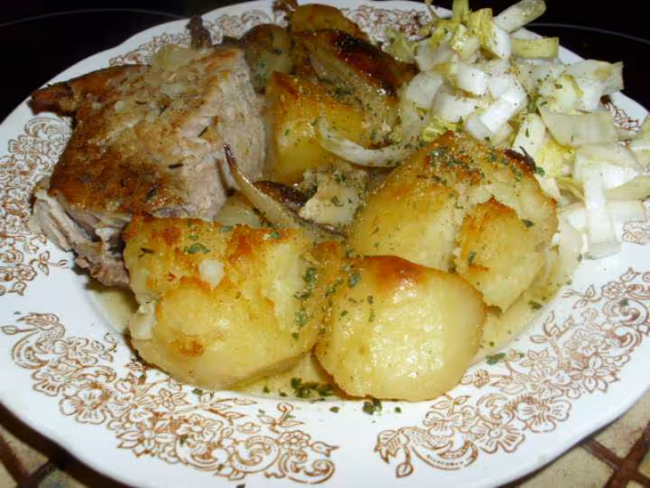Rouelle de porc au four