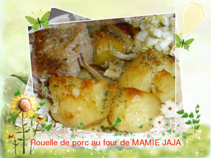 Rouelle de porc au four