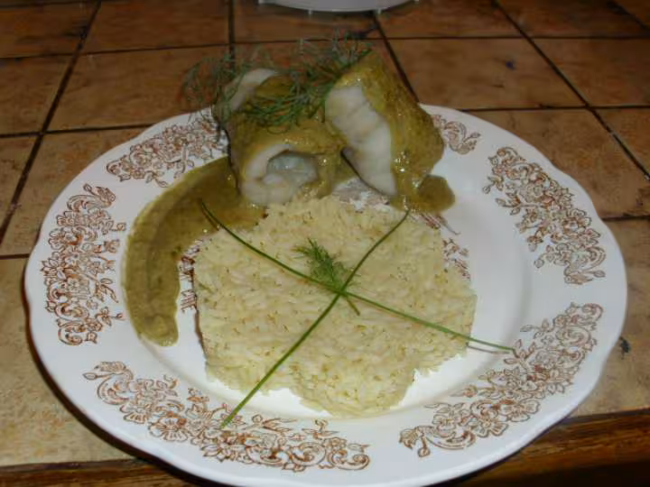Roules de filets de sole sauce a l oseille
