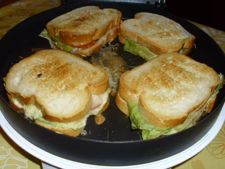 Sandwiches et sa fondue de fromage 5