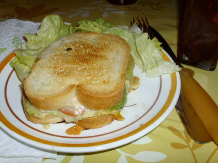 Sandwiches et sa fondue de fromage 6