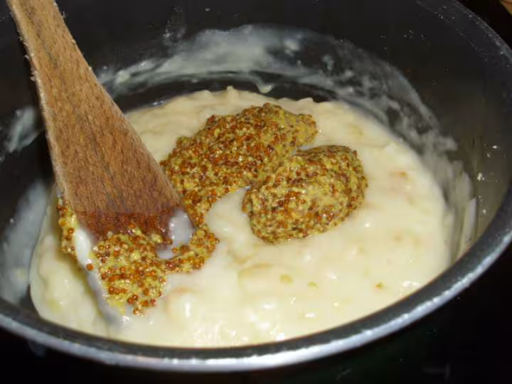 Sauce moutarde pour poisson