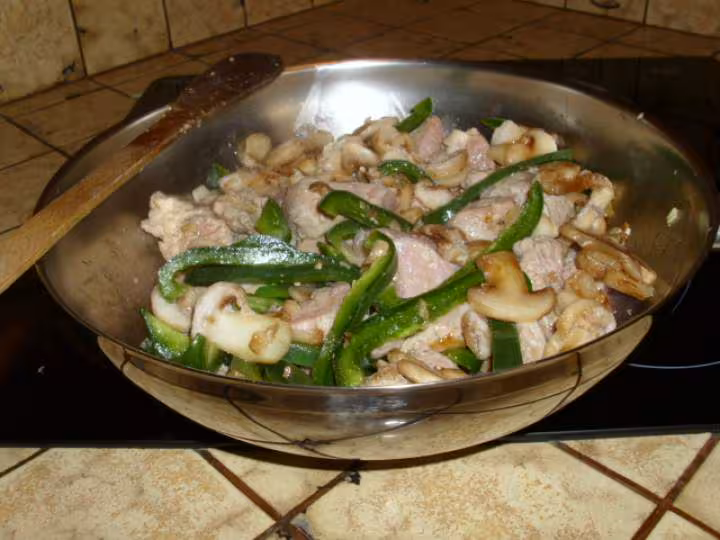 Saute de porc en sauce 5