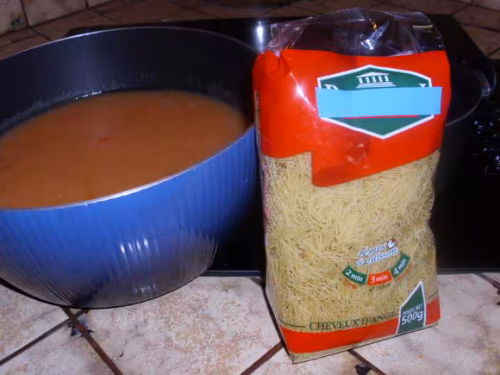 Soupe a la tomate fraiche