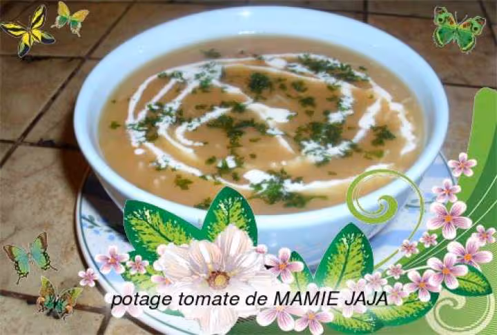 Soupe a la tomate fraiche