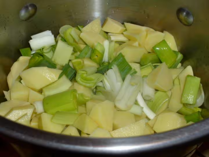 Soupe aux poireaux 1