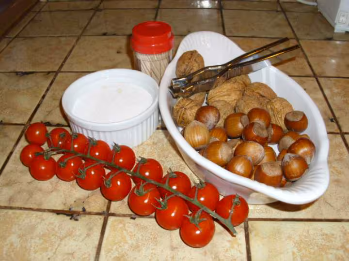 Tomates cerise en pommes d amour