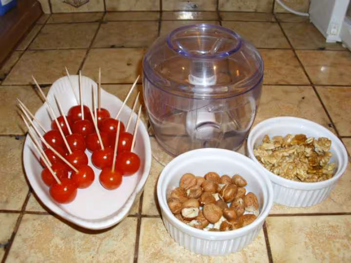 Tomates cerise en pommes d amour